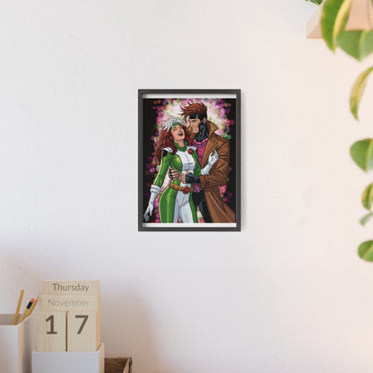 Thief & Belle - Poster with Wooden Frame