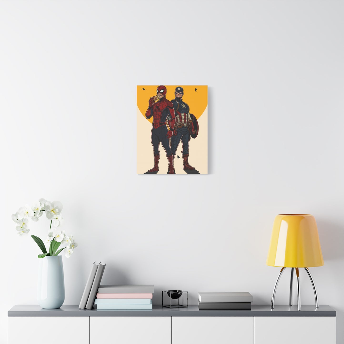 Brooklyn vs Queens - Matte Canvas Print