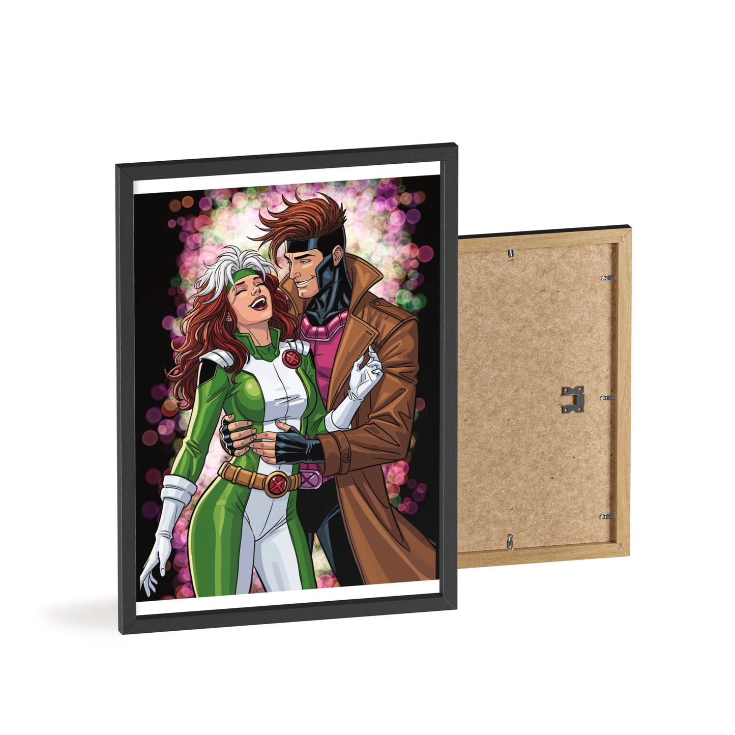 Thief & Belle - Poster with Wooden Frame