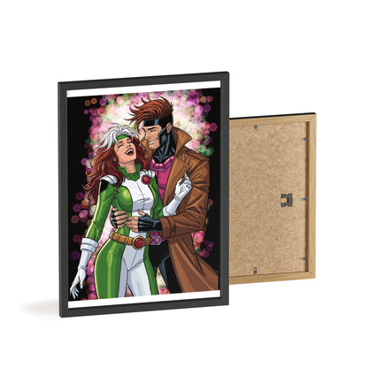 Thief & Belle - Poster with Wooden Frame