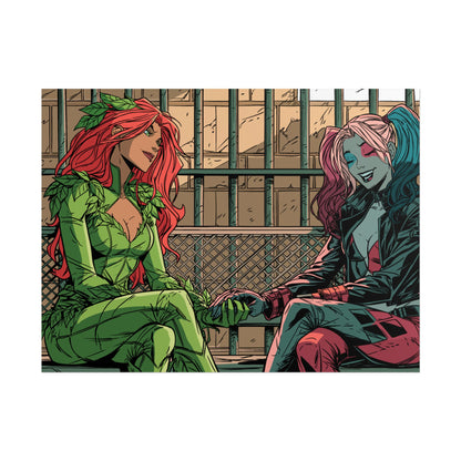 Poison Ivy & Harley Quinn - Jail Cell - Poster