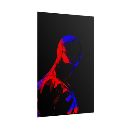 Spider‑man Neon Poster