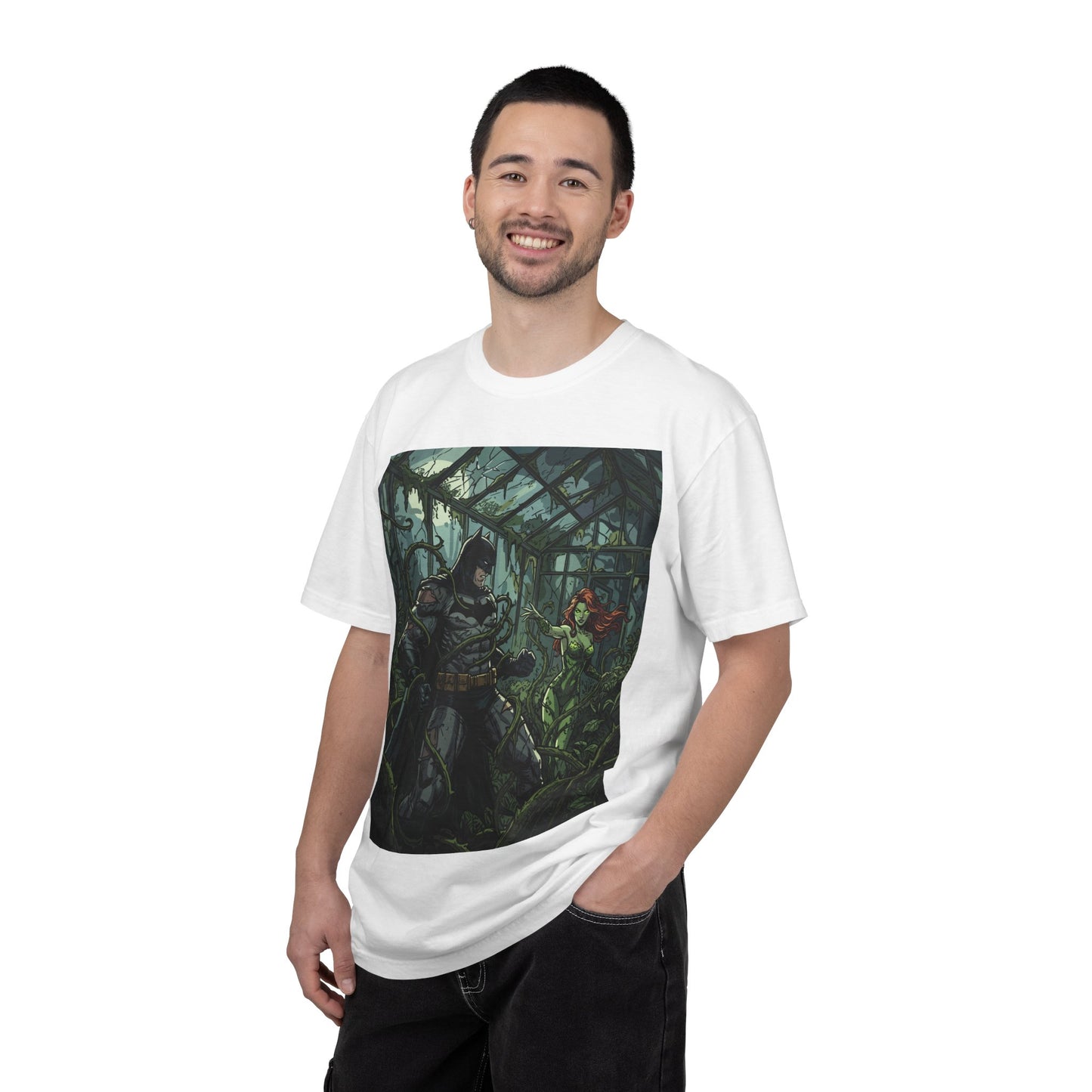 Batman & Poison Ivy Greenhouse Showdown T-Shirt