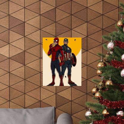 Brooklyn vs Queens - Matte Poster