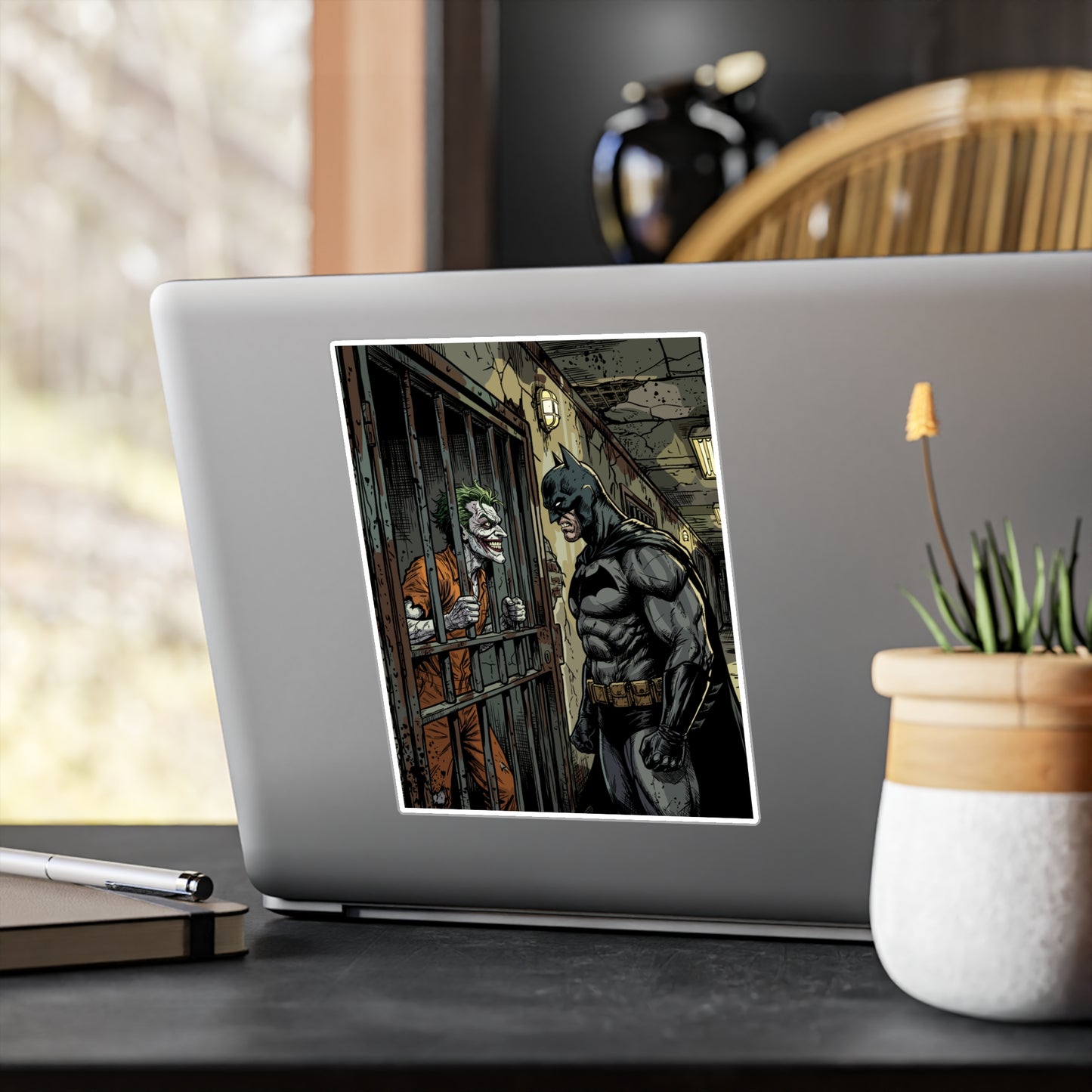 Batman vs Joker Vinyl Decal