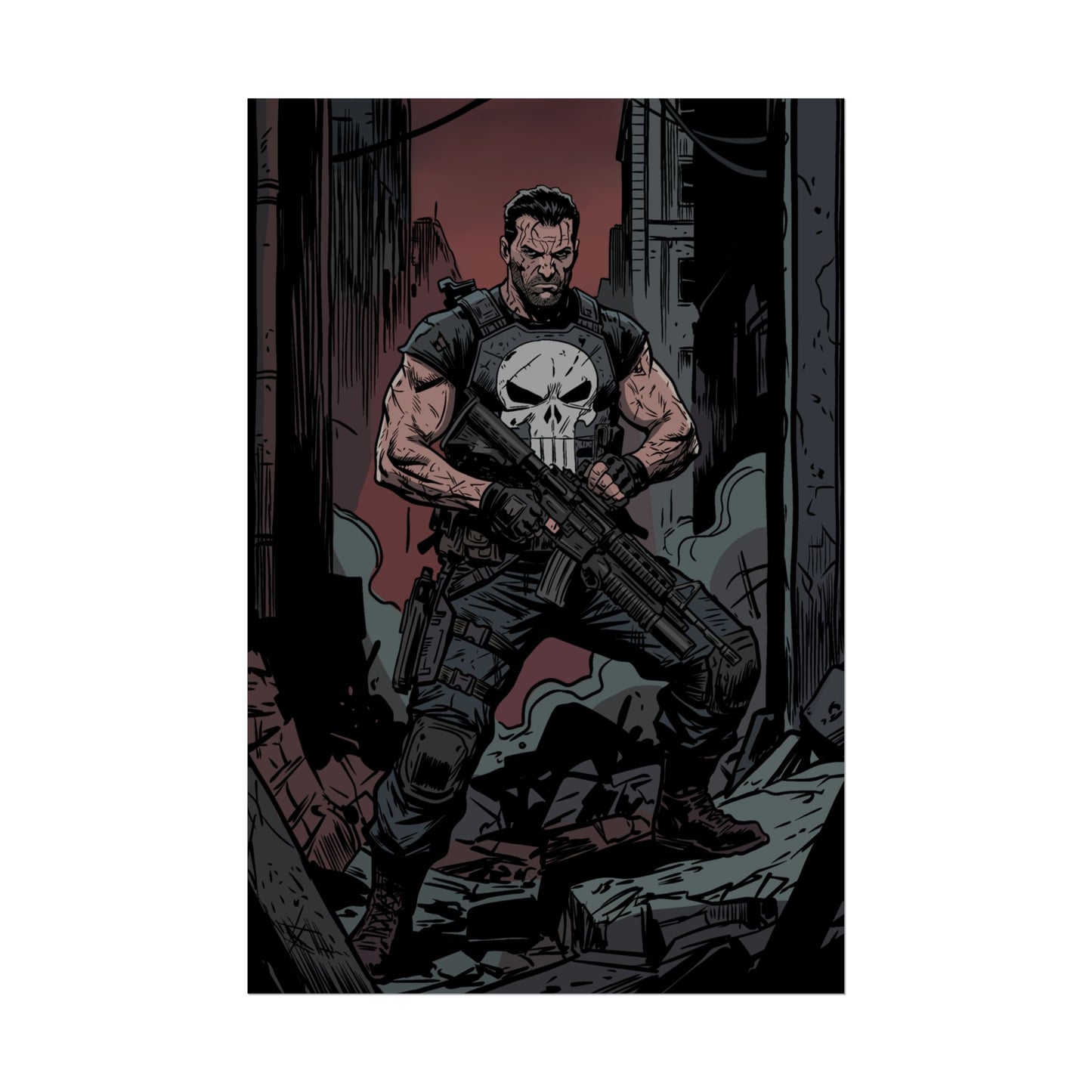 The Punisher - Vigilante Original Poster