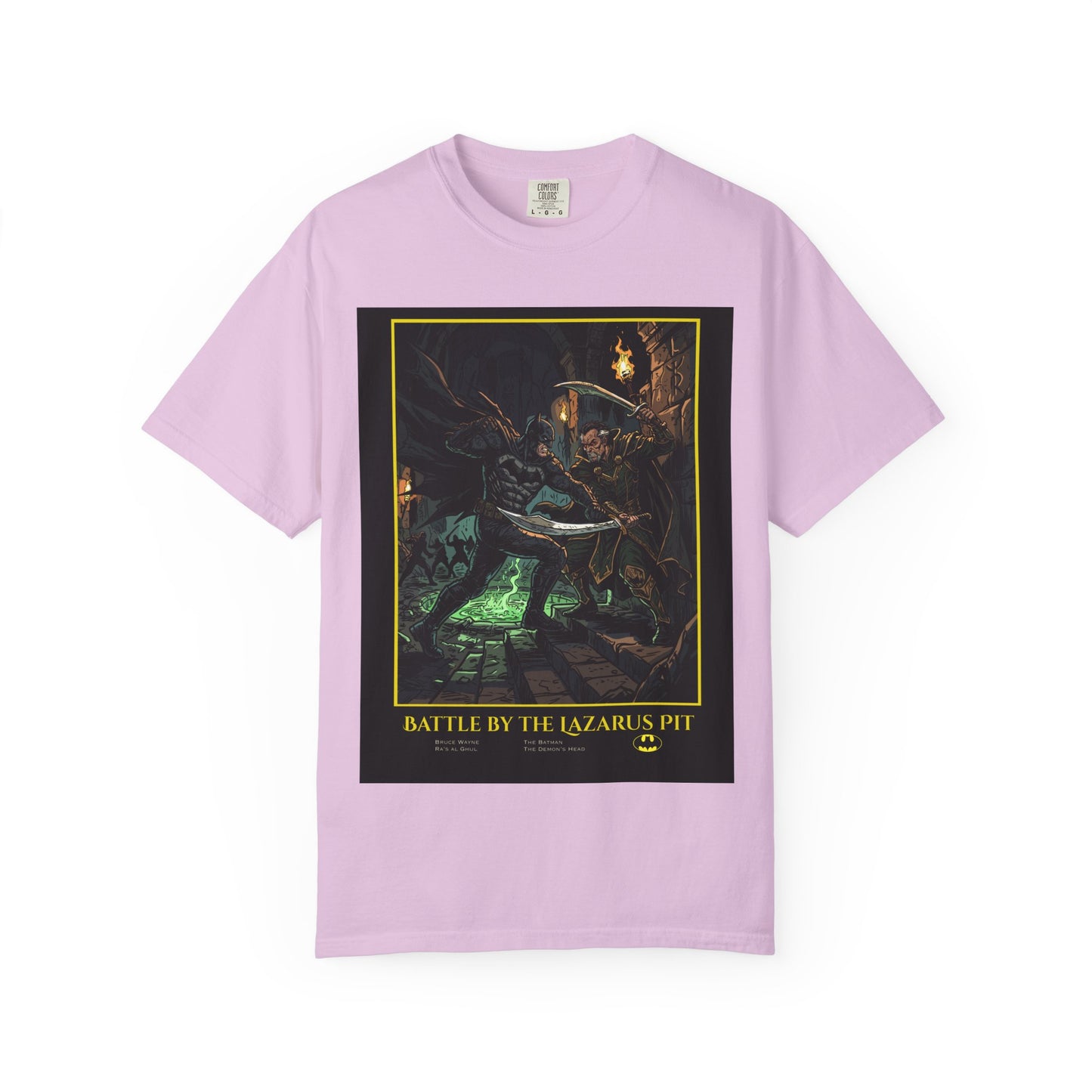 Batman “Battle by the Lazarus Pit” Graphic Tee