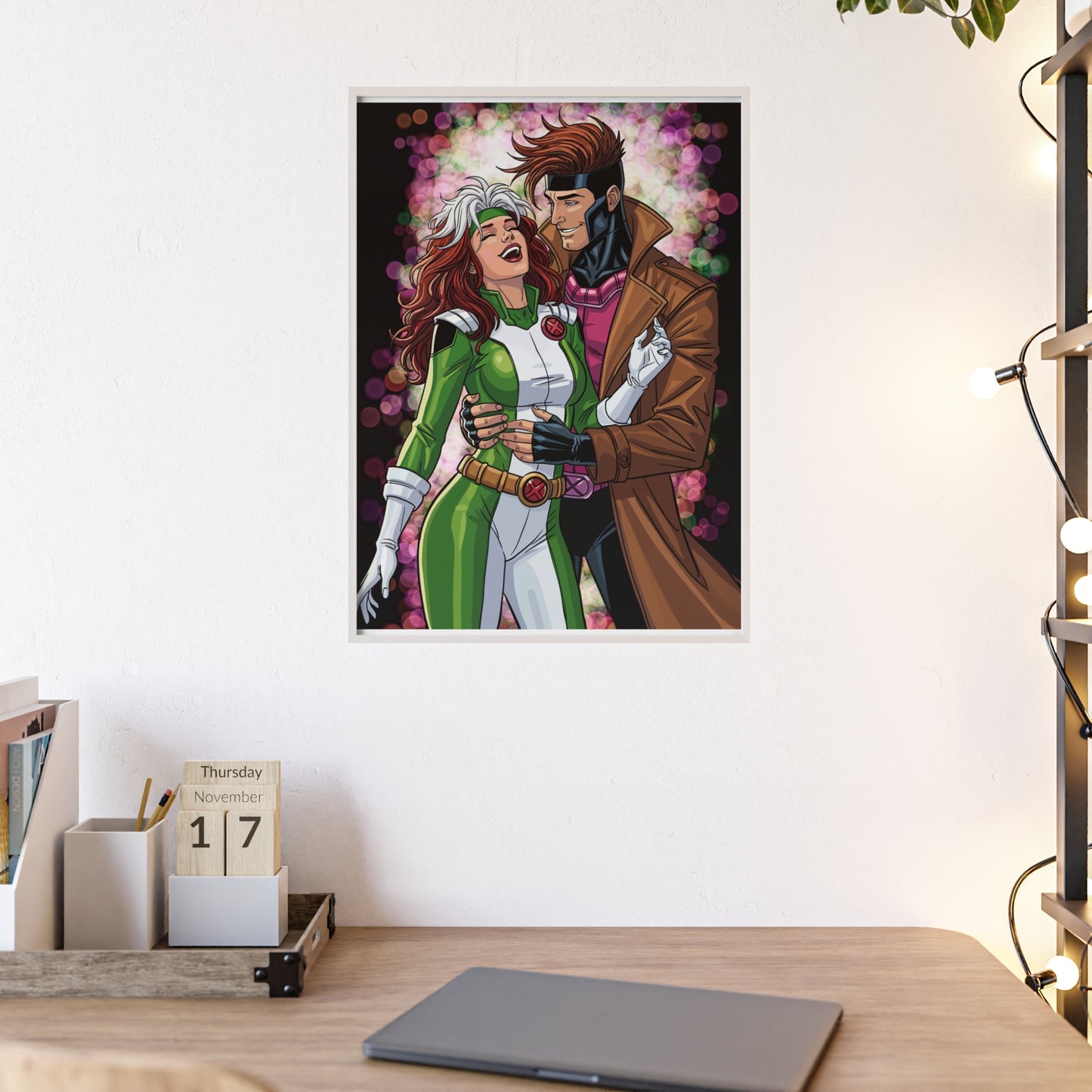 Thief & Belle - Poster with Wooden Frame
