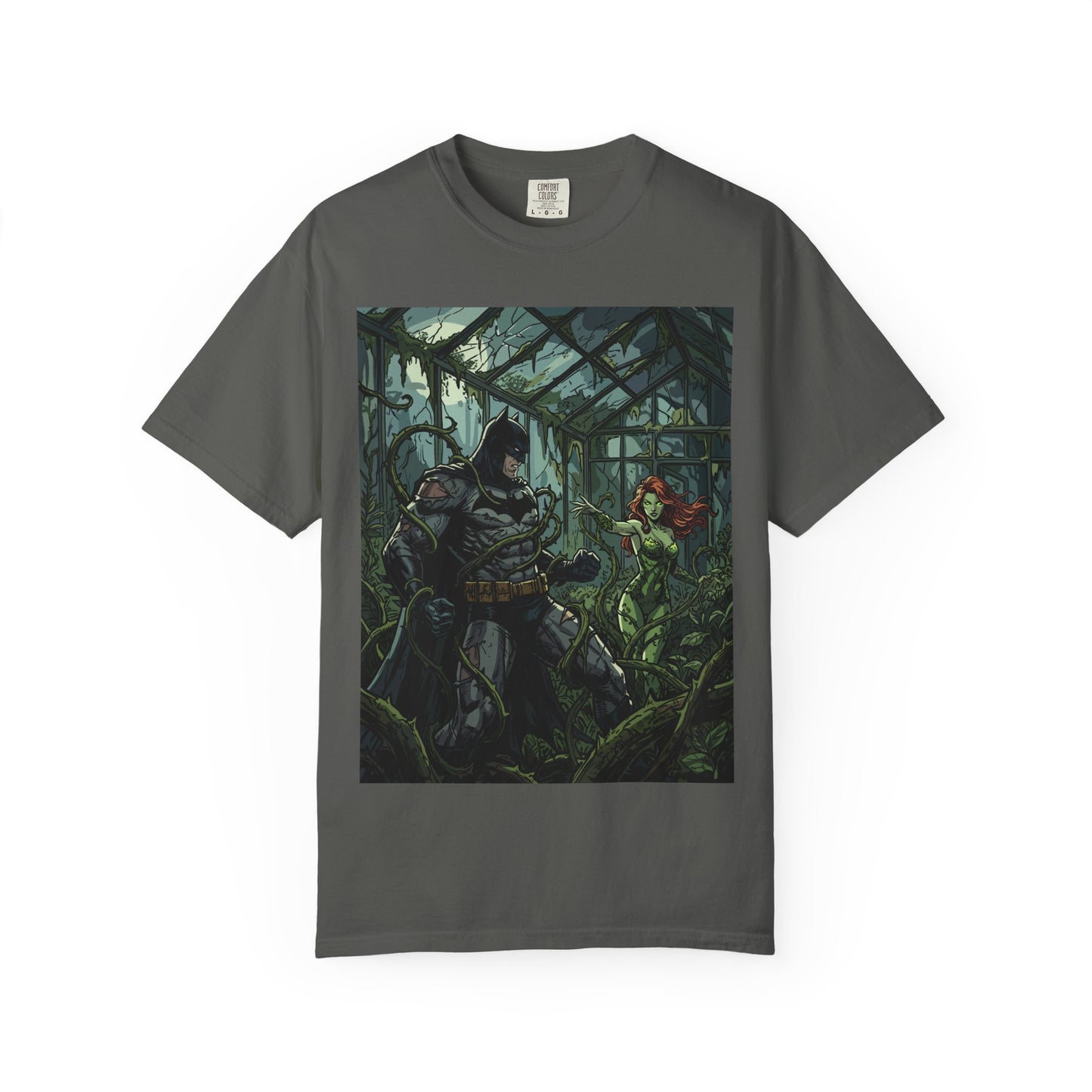 Batman & Poison Ivy Greenhouse Showdown T-Shirt