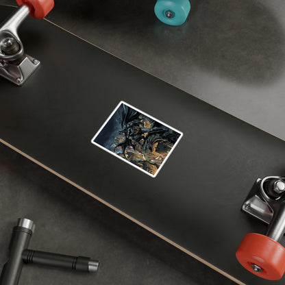 Batman Rooftop Magnet Sticker
