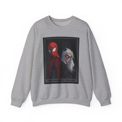 Spider-Man & Black Cat Crewneck Sweatshirt