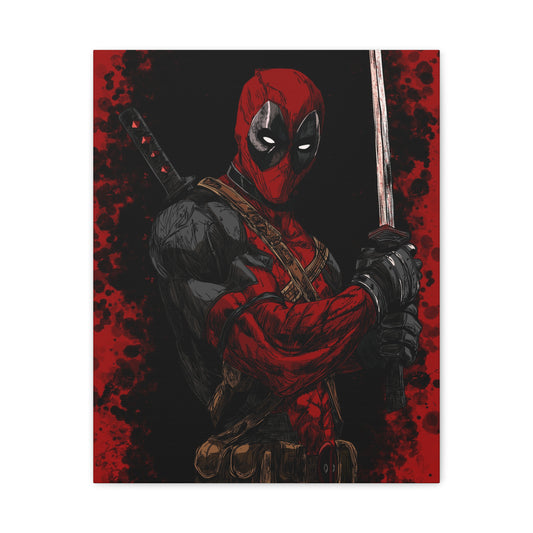 The Merc #2 - Matte Canvas Wall Art, Stretched 1.25"
