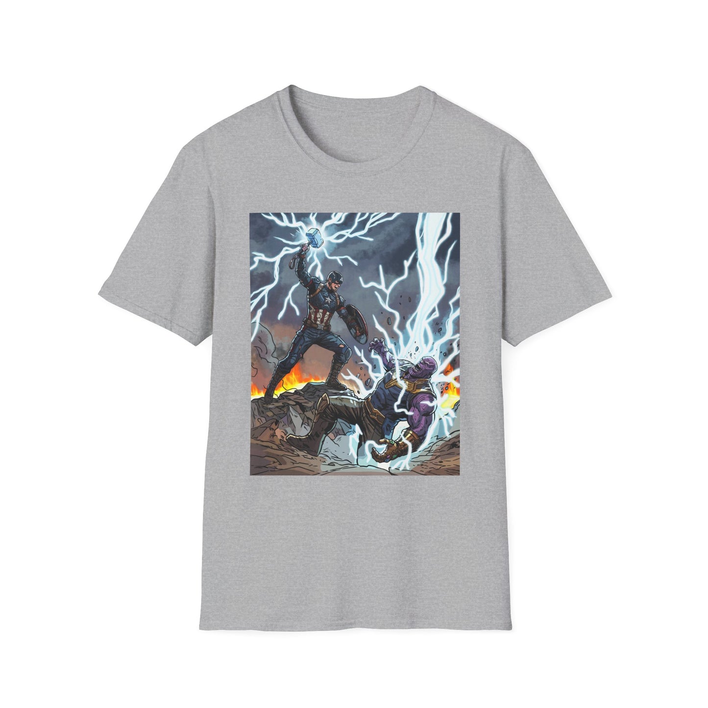 Cap & Mad Titan - T Shirt