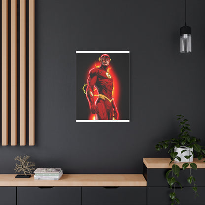 Scarlet Speed - Matte Canvas Print