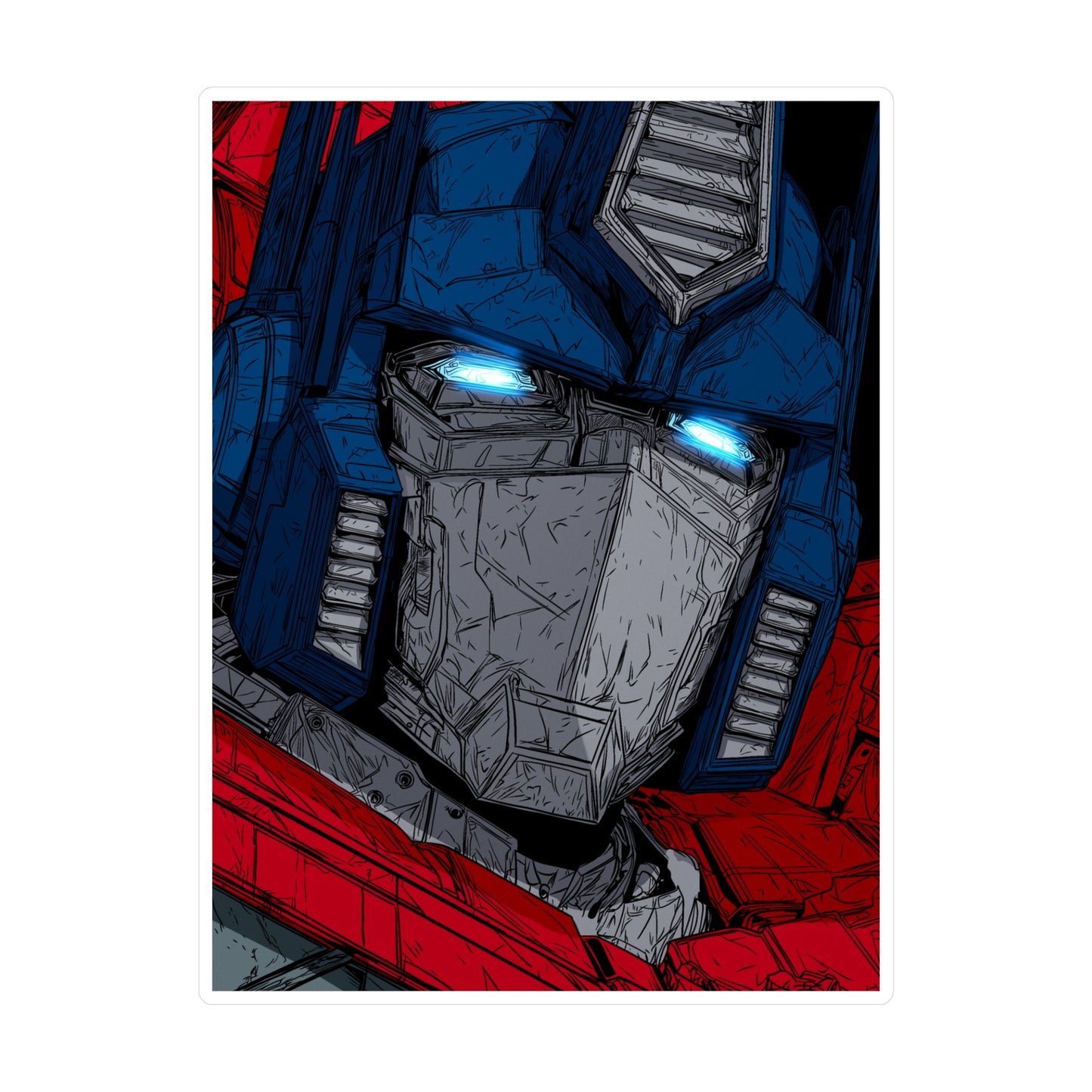 Optimus Prime Vinyl Decal
