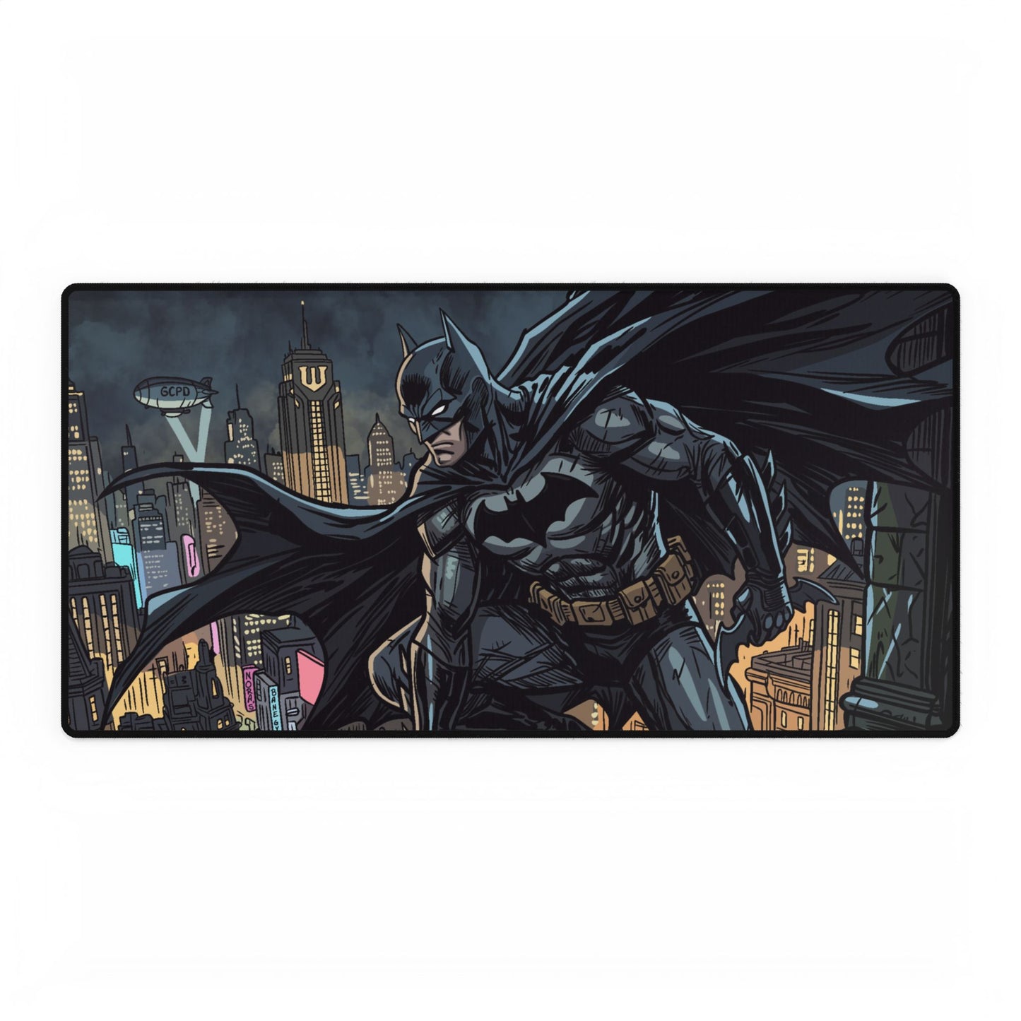 Batman Cityscape Desk Mat