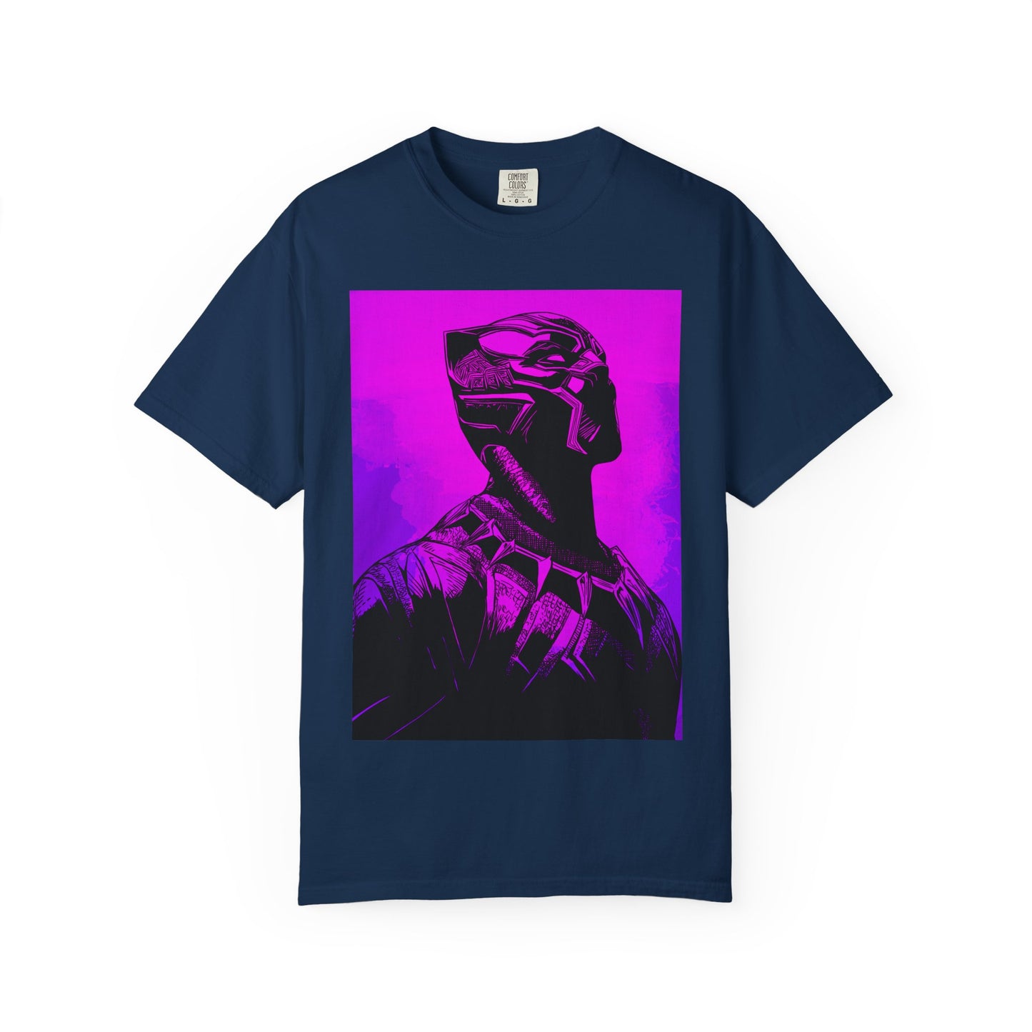 The King — Neon Purple Graphic Tee