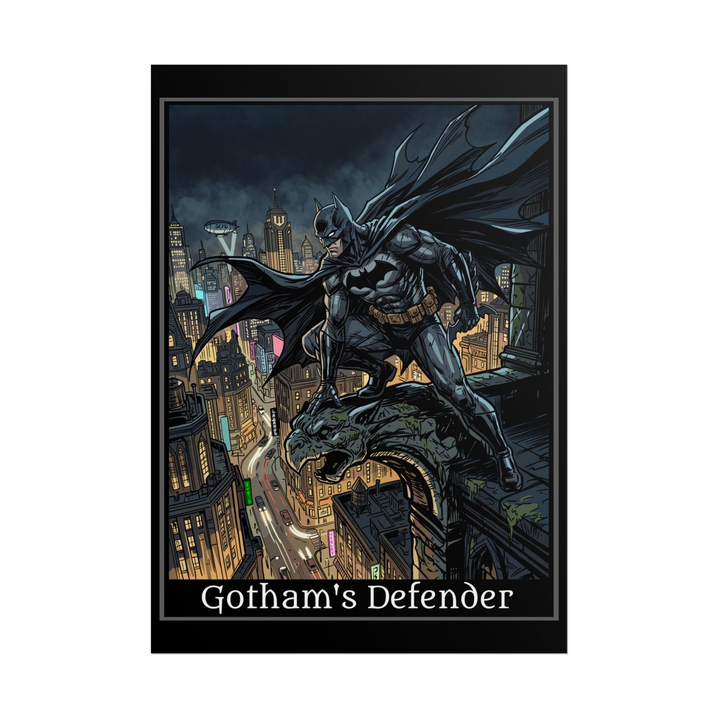 Gotham's Defender Poster