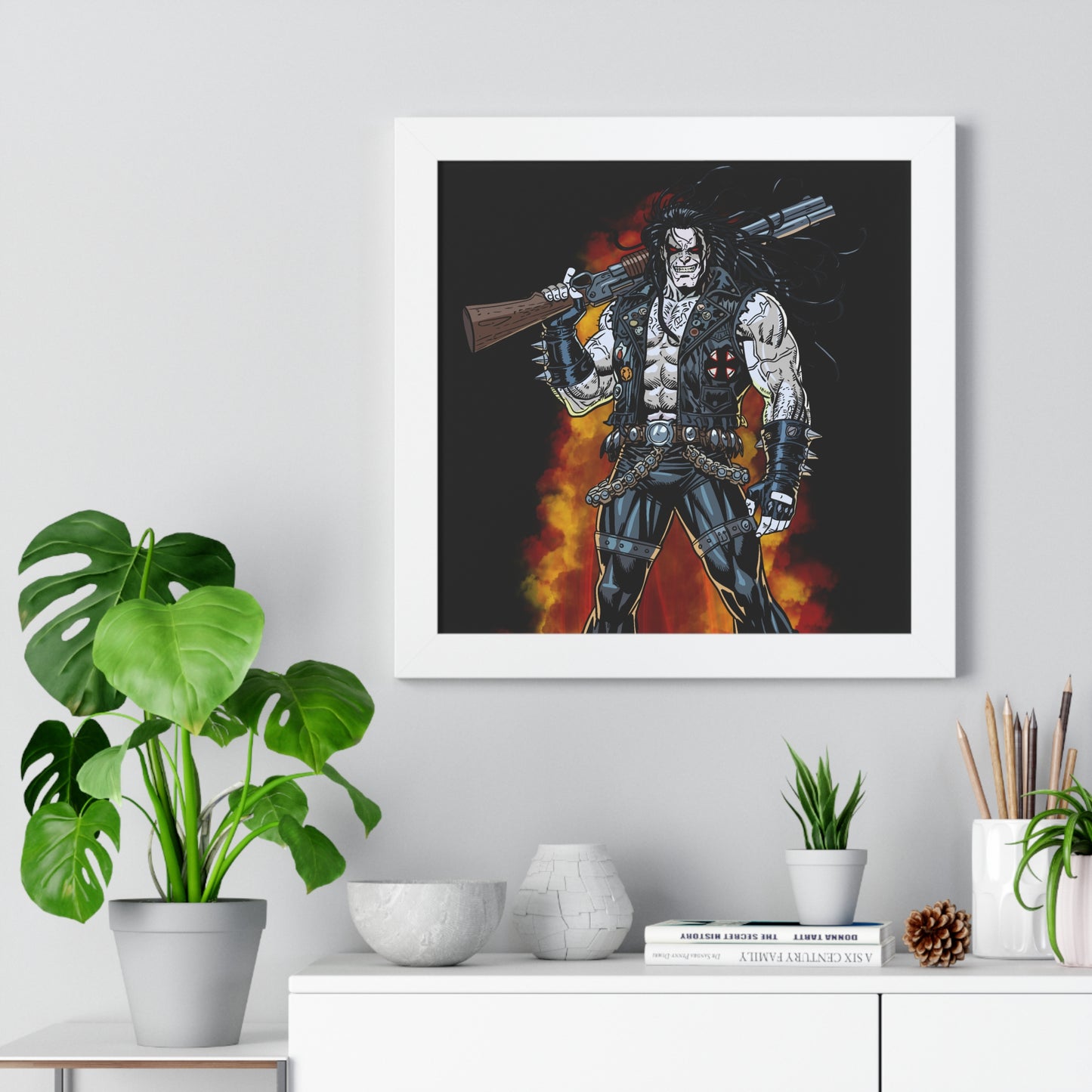 The Main Man Bounty Hunter - Framed Poster