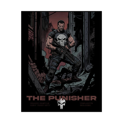 The Punisher Comic - Vigilante Poster