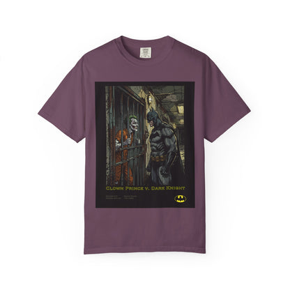 Batman vs Joker Graphic T‑Shirt — "Clown Prince V. Dark Knight" Comic Art Tee