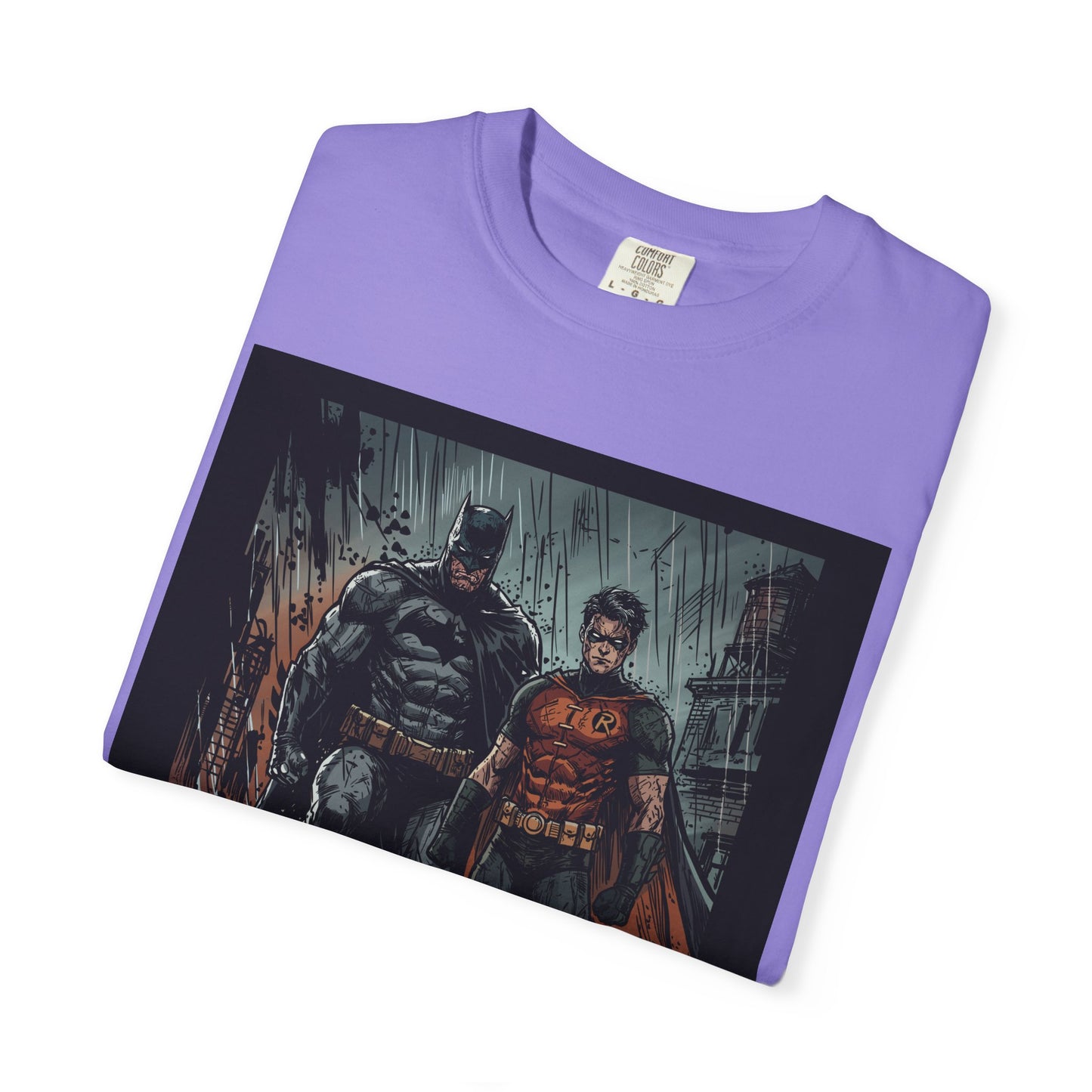 Batman & Robin Graphic T-Shirt — Dark City Comic Print