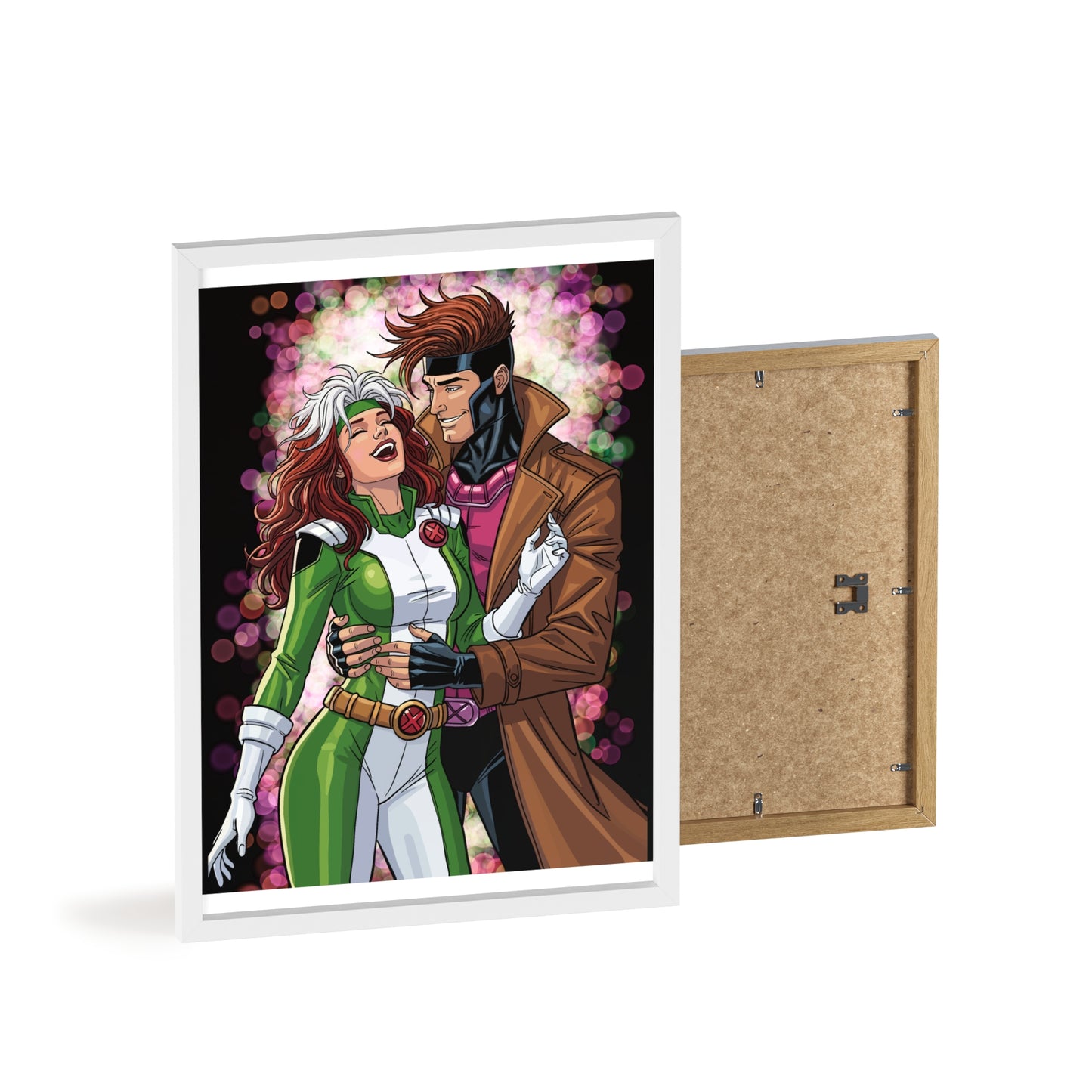 Thief & Belle - Poster with Wooden Frame