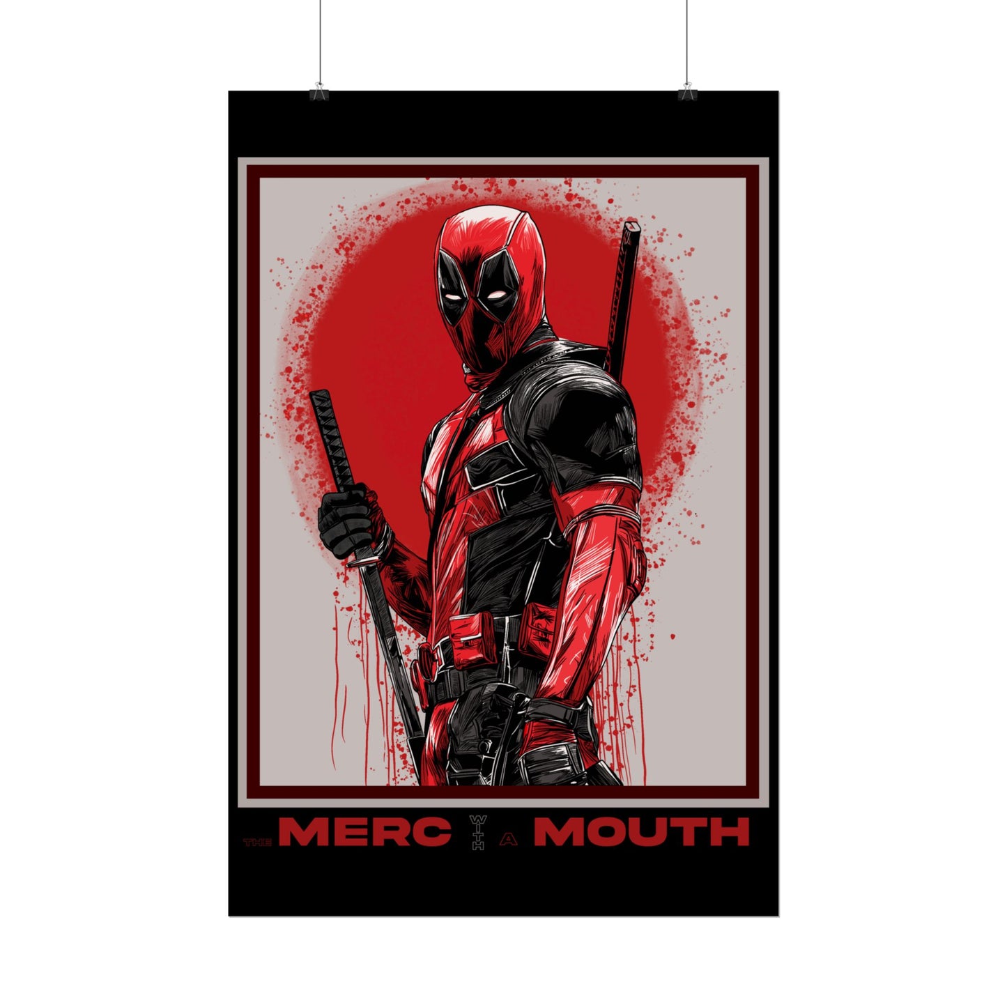 Deadpool "Merc with a Mouth" Rolled Poster