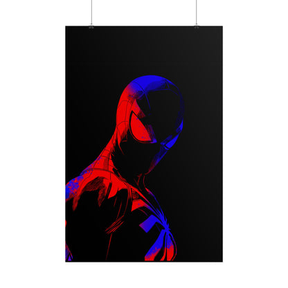 Spider‑man Neon Poster