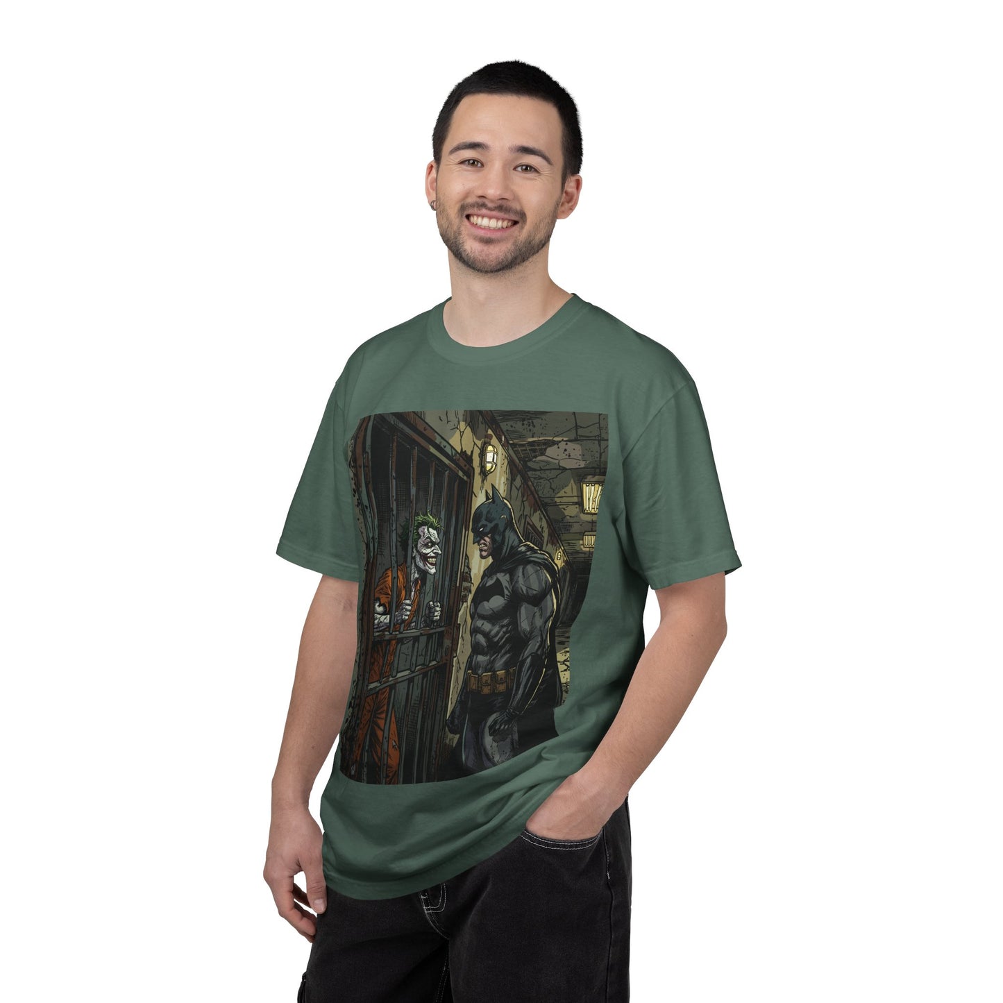 Batman vs. Joker Prison Face-Off T-Shirt