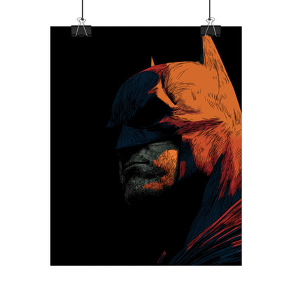 Batman Profile Art Poster