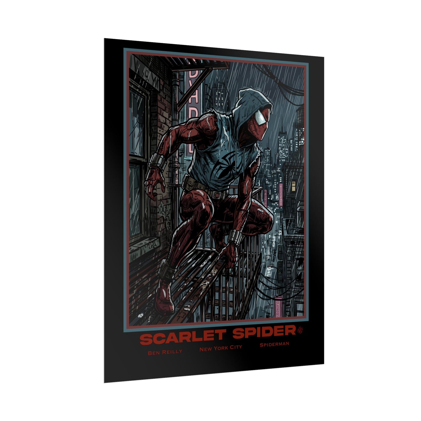 Scarlet Spider Cinematic Poster