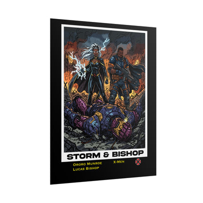 Storm & Bishop Cinematic Poster