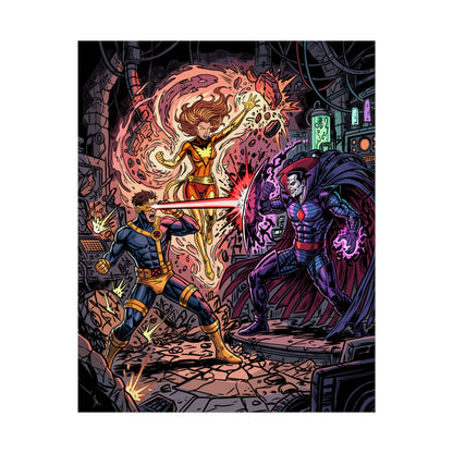 Cyclops and Jean Versus Mister Sinister