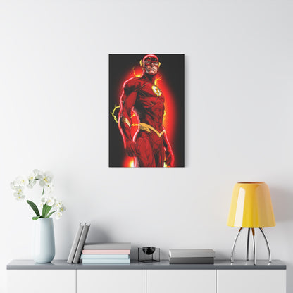 Scarlet Speed - Matte Canvas Print