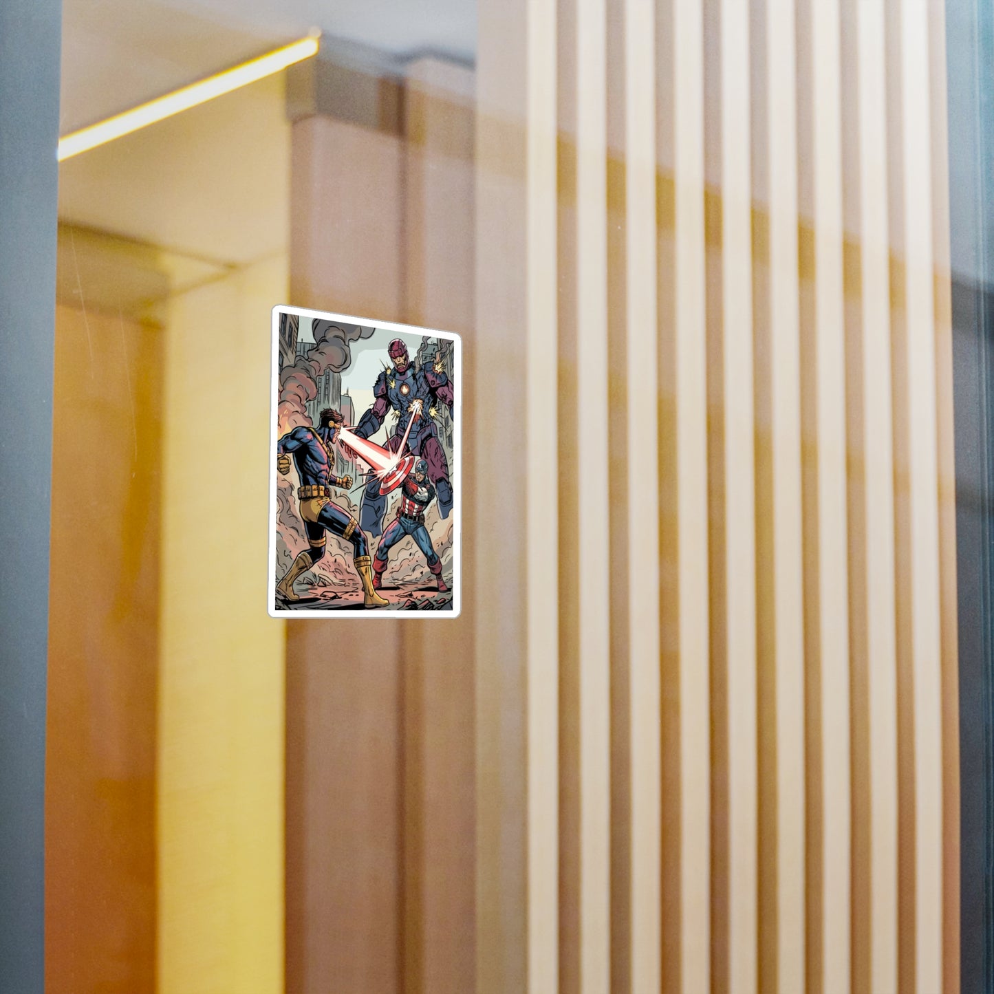 Steve & Scott Teamup - Sticker