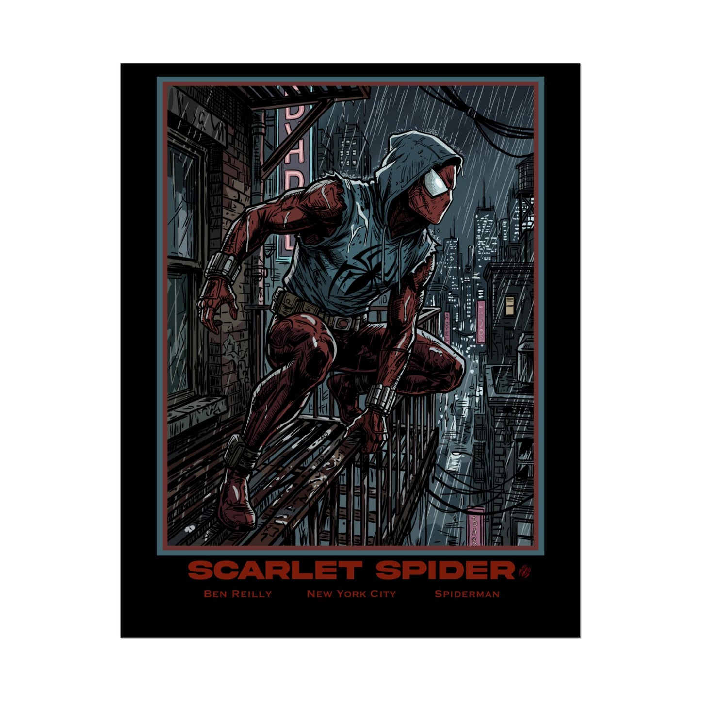 Scarlet Spider Cinematic Poster
