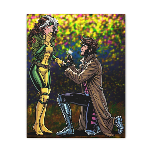 Thief and Belle #3 - Canvas Print