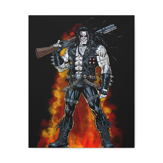 The Main Man Bounty Hunter - Matte Stretched Wall Art