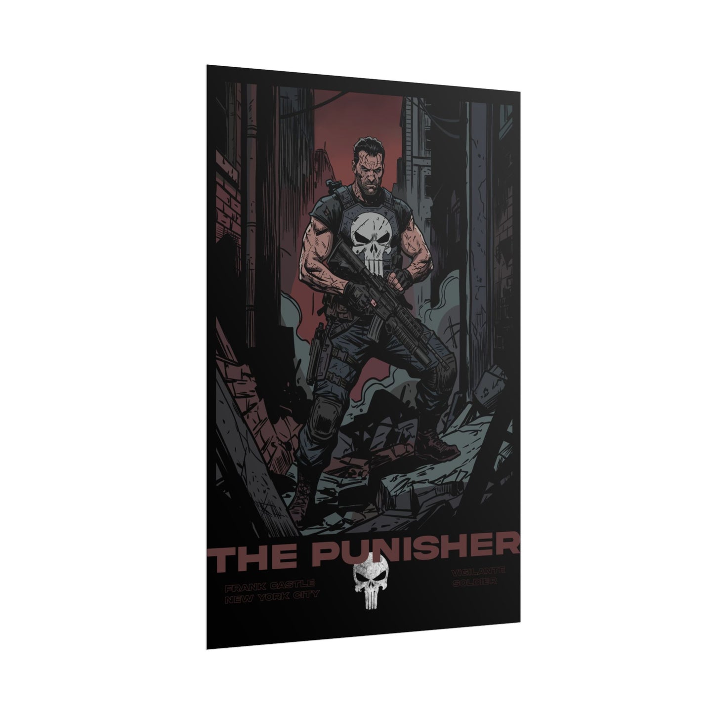 The Punisher Comic - Vigilante Poster