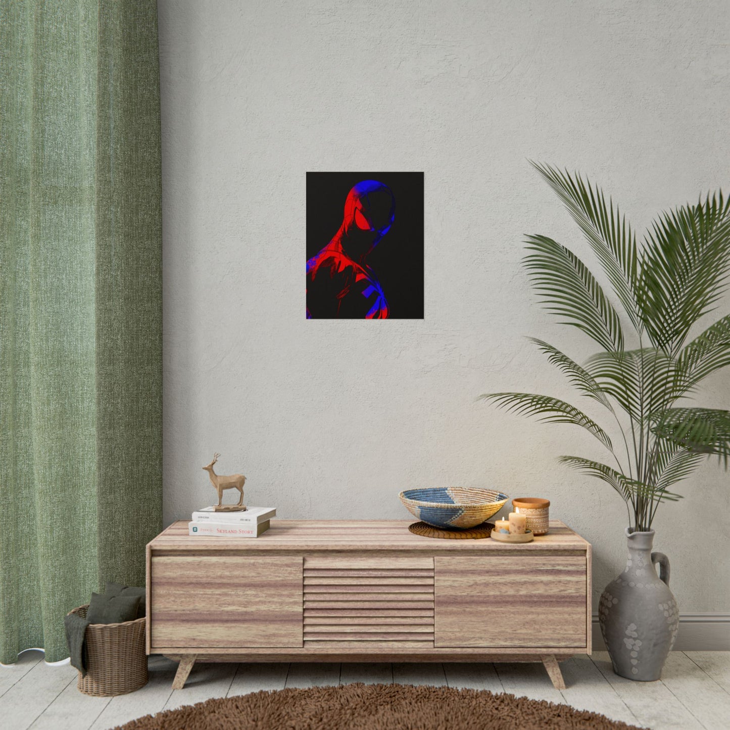 Spider‑man Neon Poster