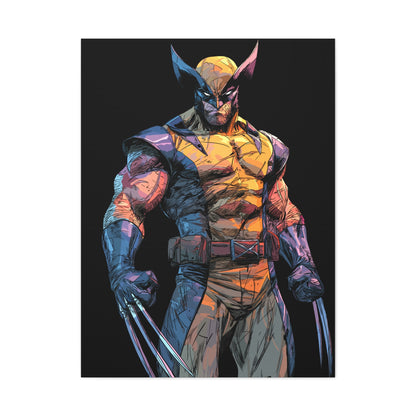 The Loner - Matte Stretched Canvas Print