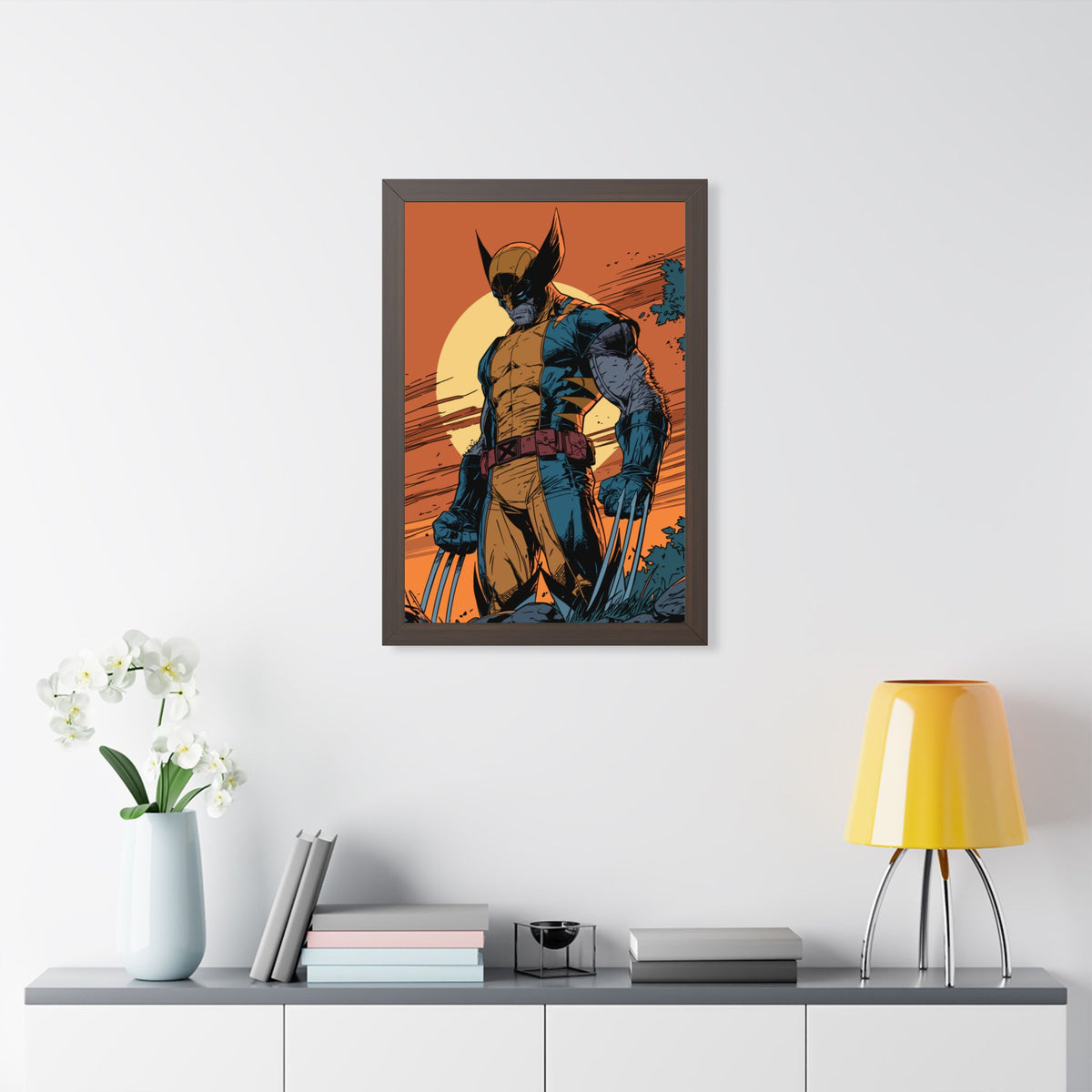 Wolverine - Dusk - Comic Art Framed Poster
