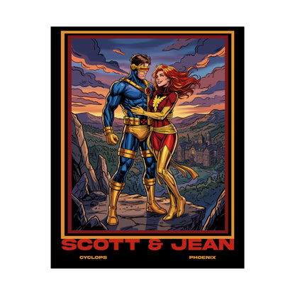 Scott and Jean Comic Art