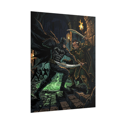 Batman vs. Ra’s al Ghul Rolled Poster