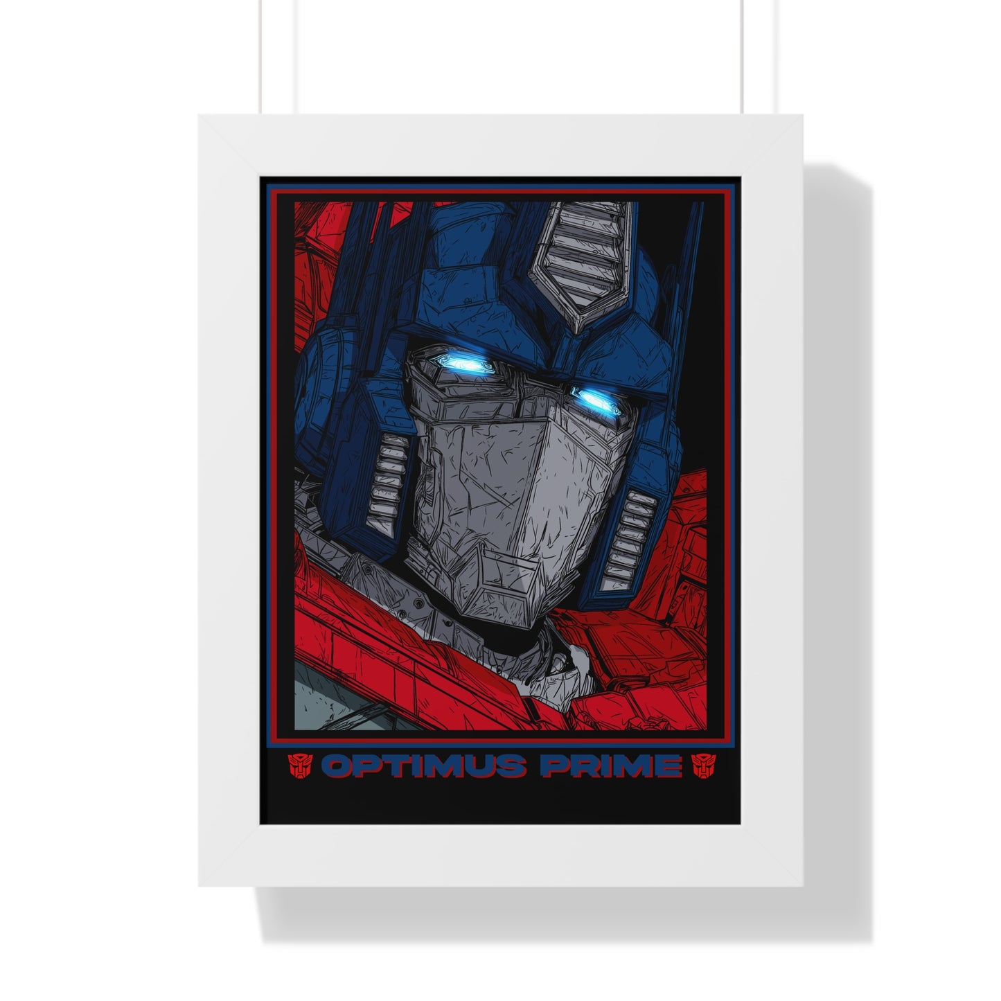 Optimus Prime Framed Poster