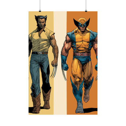 Two Faces of a Loner - Vertical Poster