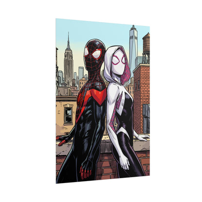 Miles & Gwen - Rolled Poster