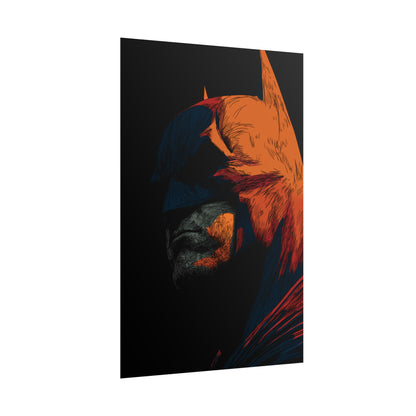Batman Profile Art Poster
