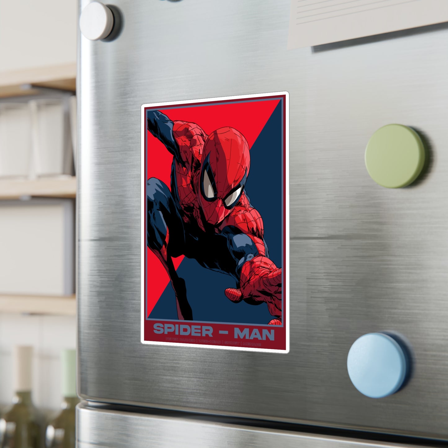 Spider‑Man Kiss‑Cut Vinyl Decal Sticker
